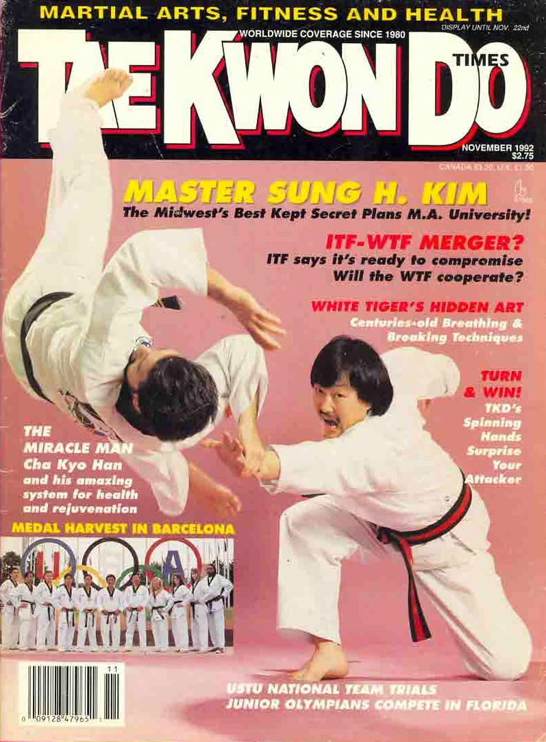 11/92 Tae Kwon Do Times